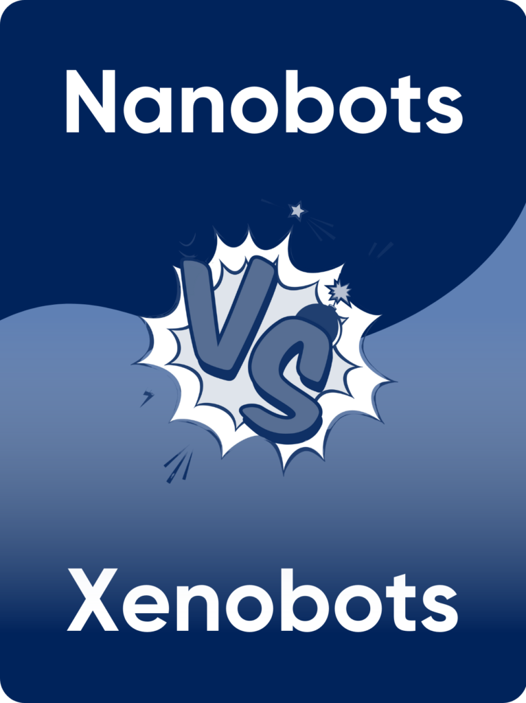 nanobots vs xenobots